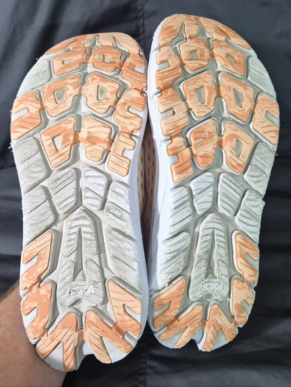 Women's HOKA ONE ONE Kawana ''Peach Parfait'' Running Shoes Sz. 7.5